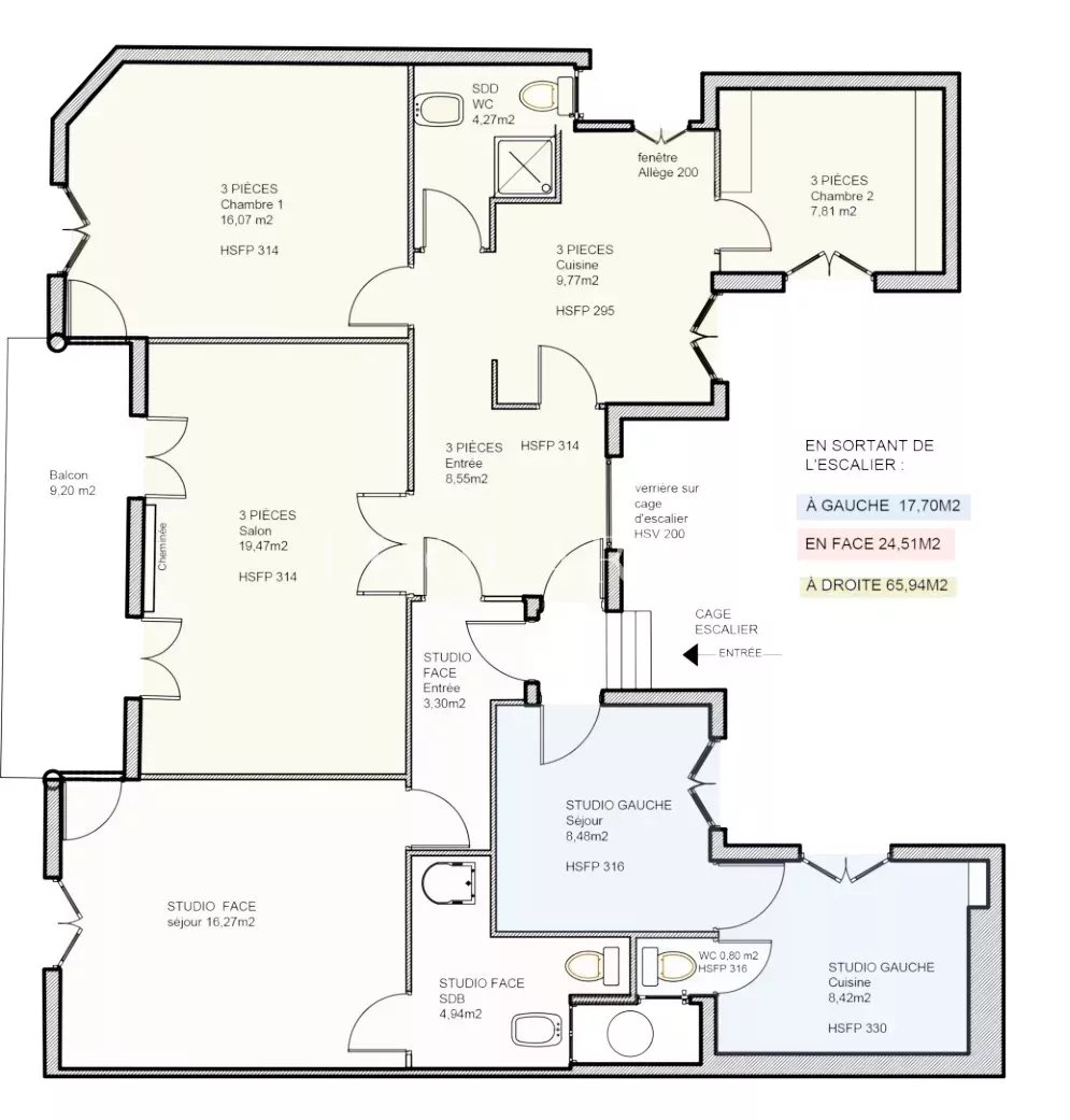 4 Bed, 1 Bath, ApartmentFor Sale, Beausoleil, Alpes-Maritimes