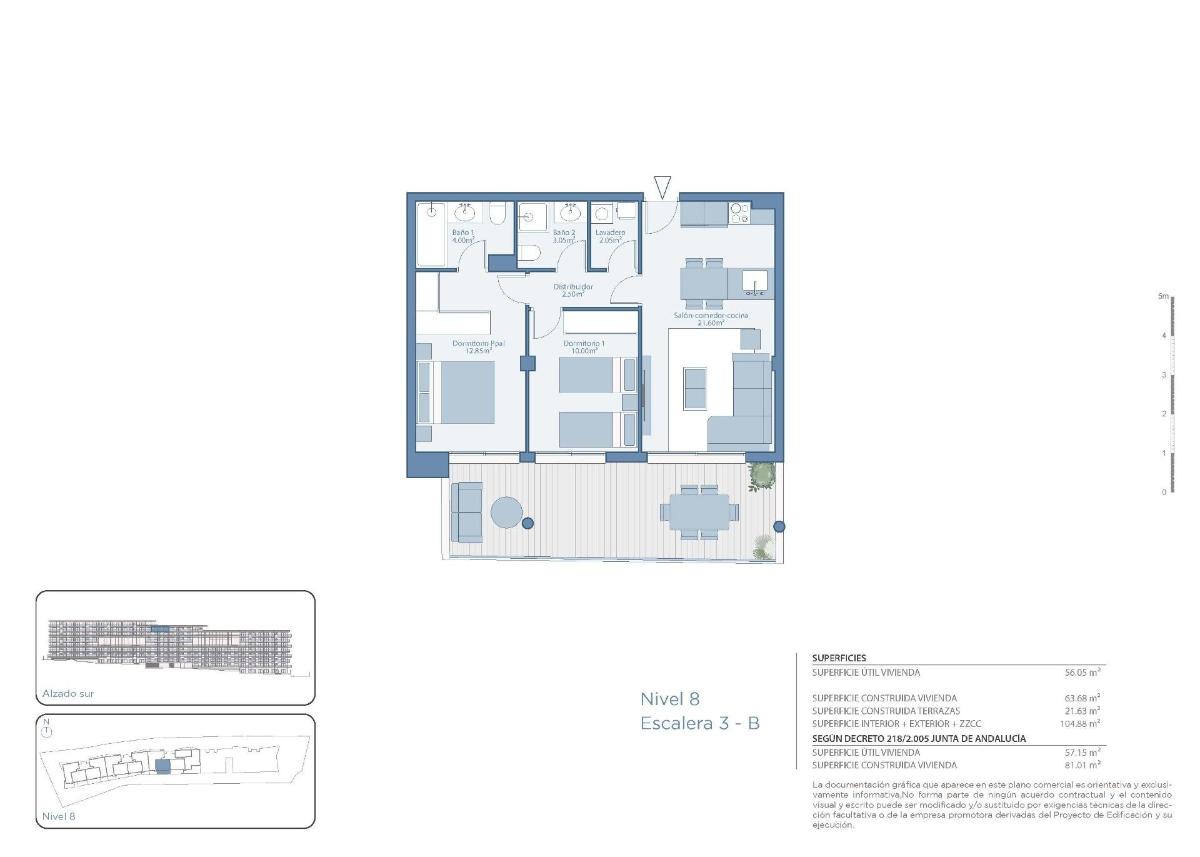2 Bed, 2 Bath, ApartmentFor Sale, Fuengirola, Costa del Sol