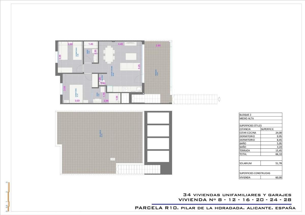 2 Bed, 2 Bath, HouseFor Sale, Pilar De La Horadada, Costa Blanca