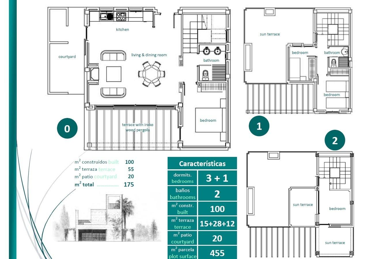 4 Bed, 2 Bath, HouseFor Sale, Sucina, Murcia