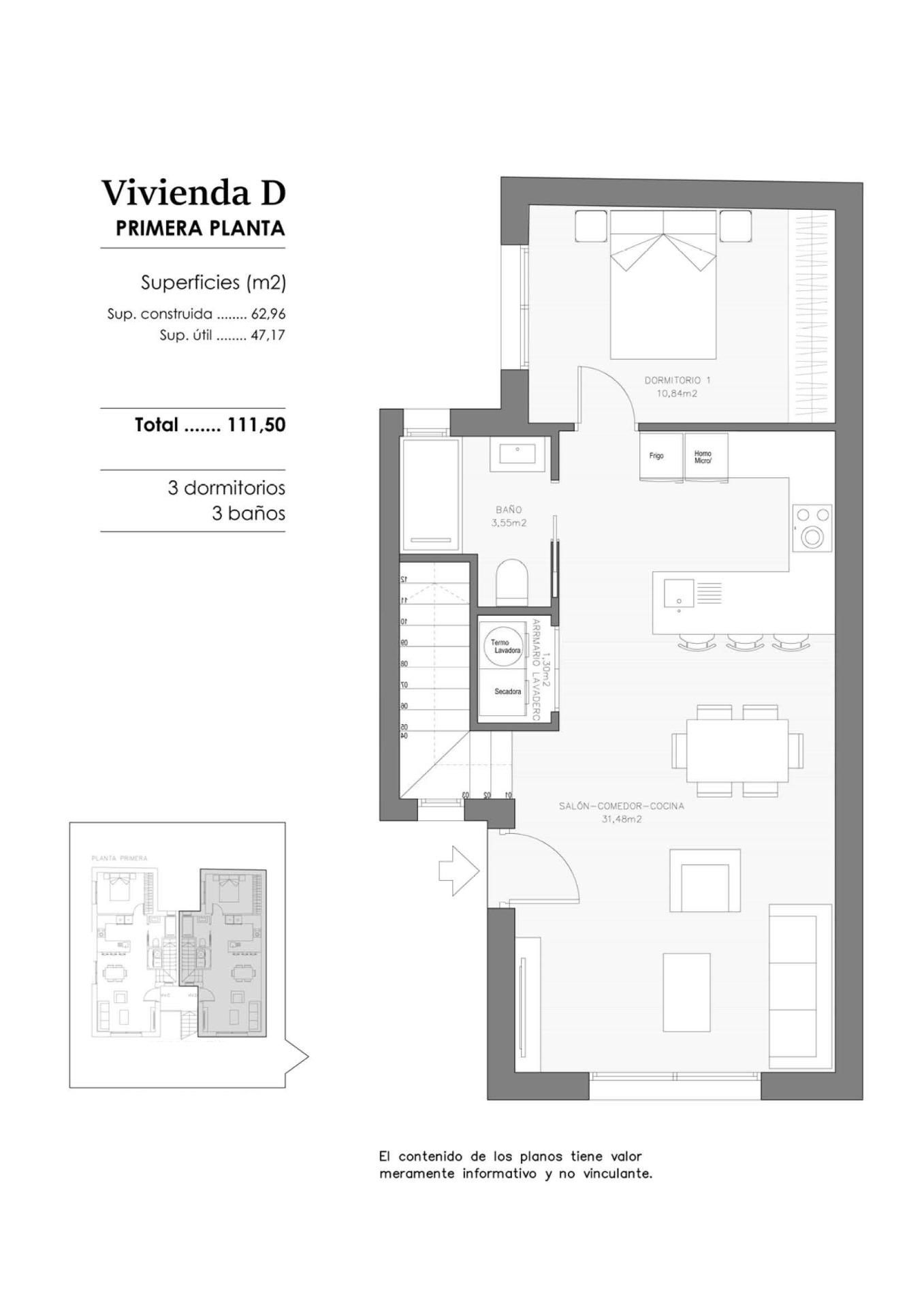 3 Bed, 3 Bath, ApartmentFor Sale, Benejuzar, Alicante