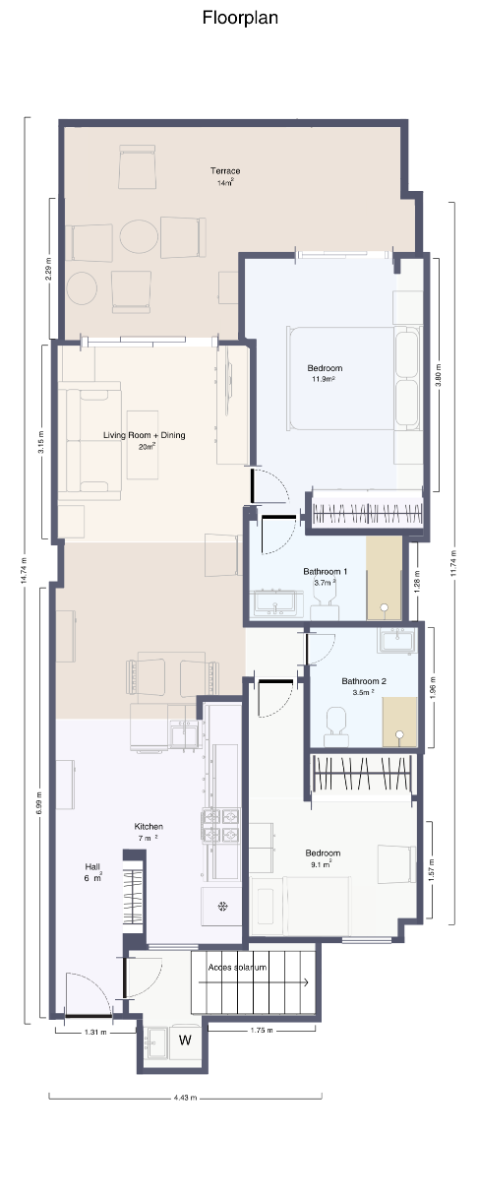 2 Bed, 2 Bath, ApartmentFor Sale, Orihuela Costa, Alicante