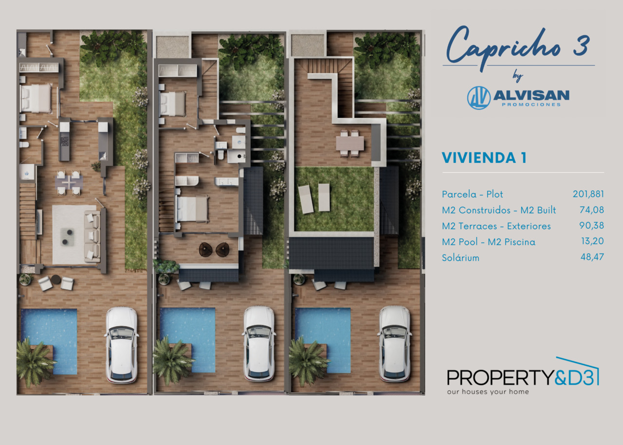 3 Bed, 3 Bath, HouseFor Sale, San Pedro Del Pinatar, Murcia