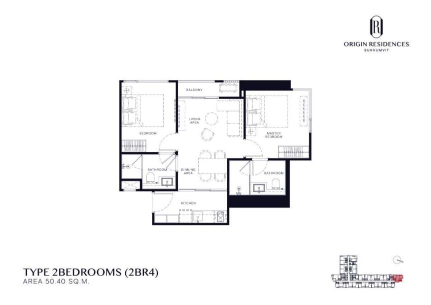 1 Bath, ApartmentFor Sale, Khlong Toei, Bangkok