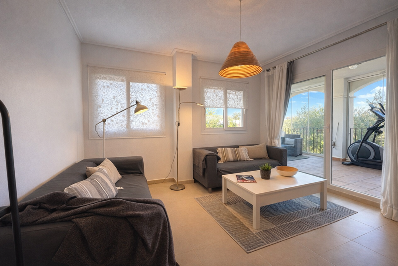 2 Bed, 1 Bath, ApartmentFor Sale, Hacienda Riqueleme, Murcia