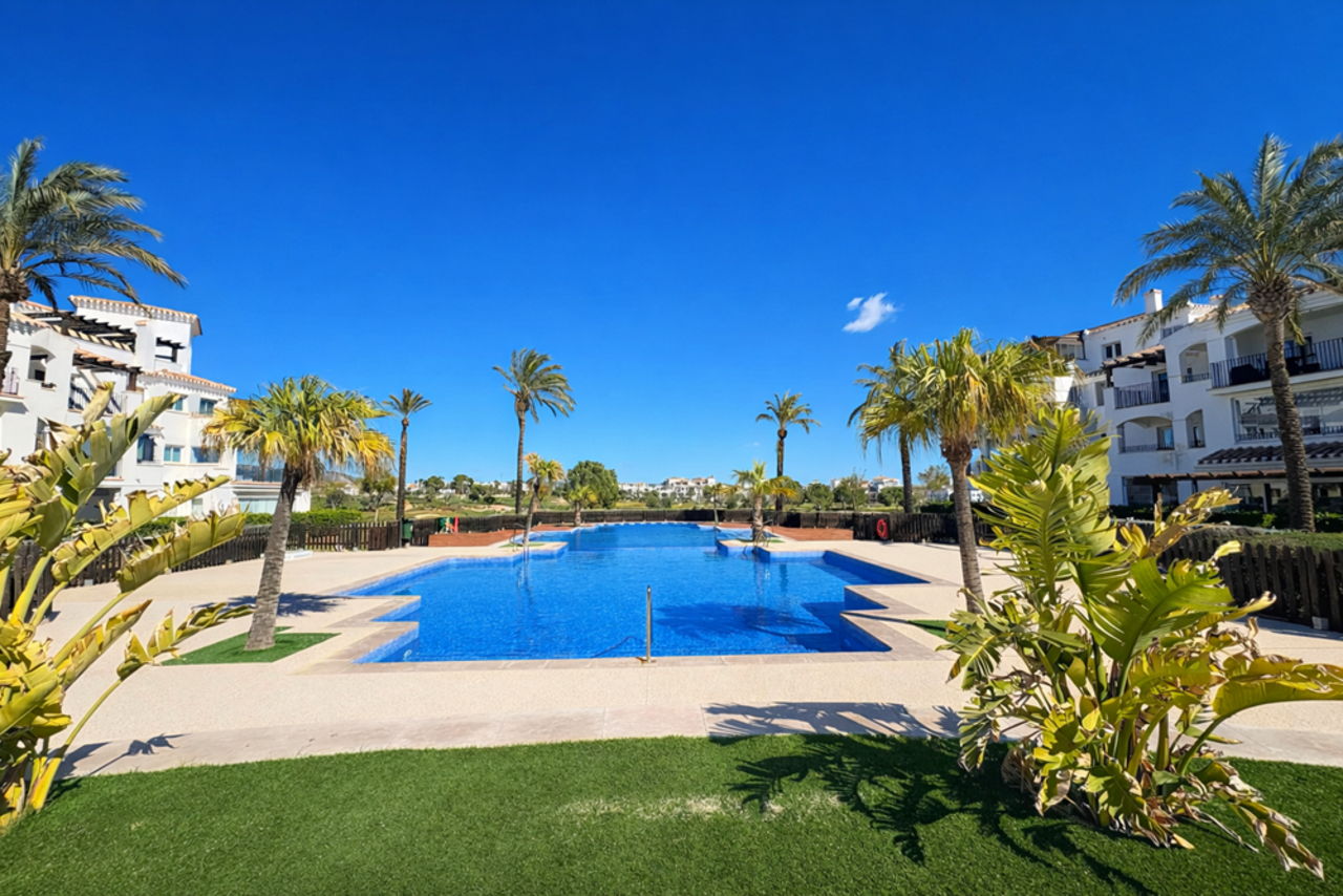 2 Bed, 1 Bath, ApartmentFor Sale, Hacienda Riqueleme, Murcia