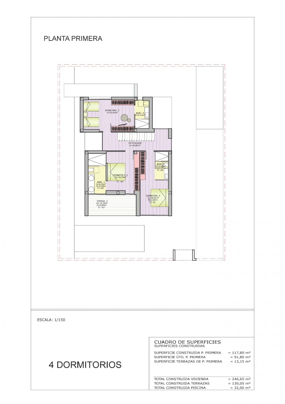 4 Bed, 2 Bath, HouseFor Sale, Orihuela Costa, Costa Blanca