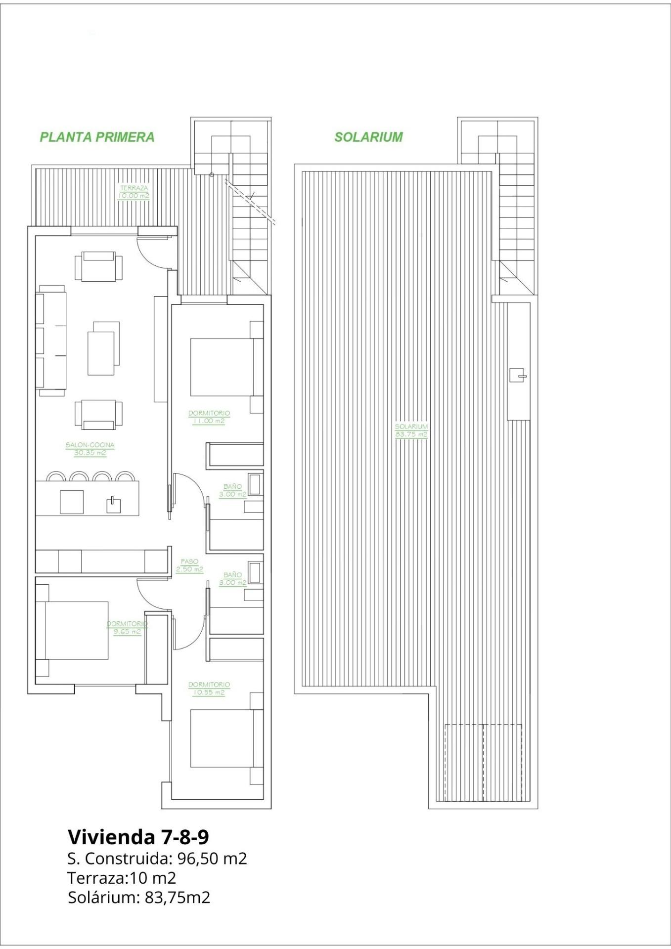 3 Bed, 2 Bath, HouseFor Sale, San Pedro Del Pinatar, Murcia