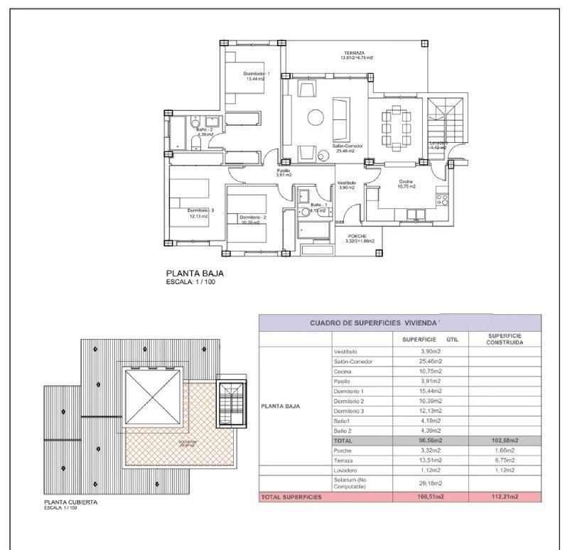 3 Bed, 2 Bath, HouseFor Sale, Lorca, Murcia