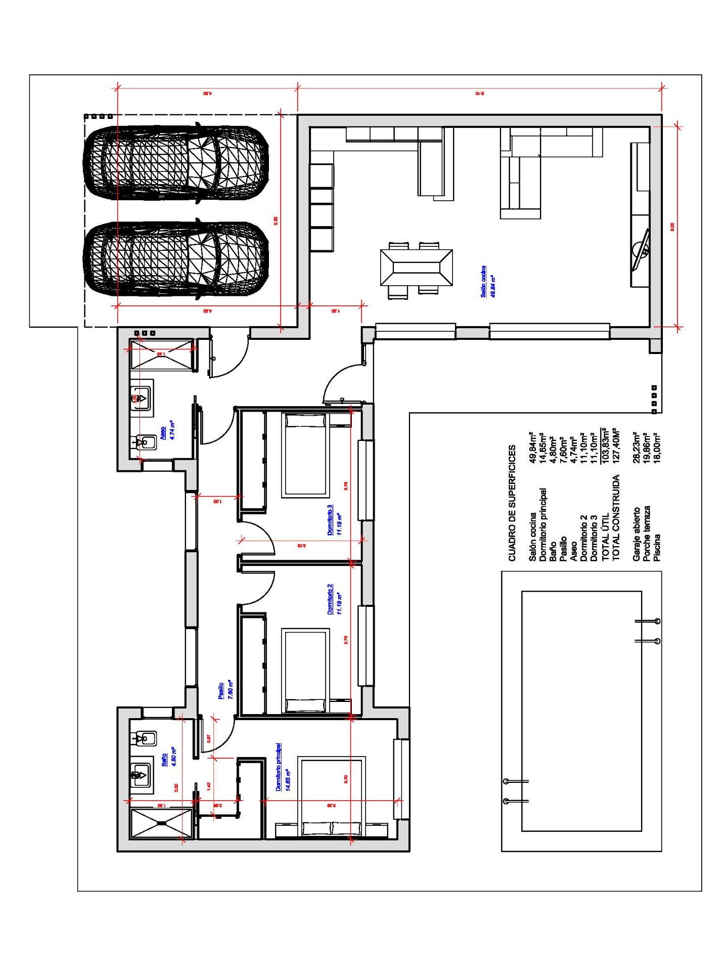 3 Bed, 2 Bath, HouseFor Sale, Pinoso, Alicante
