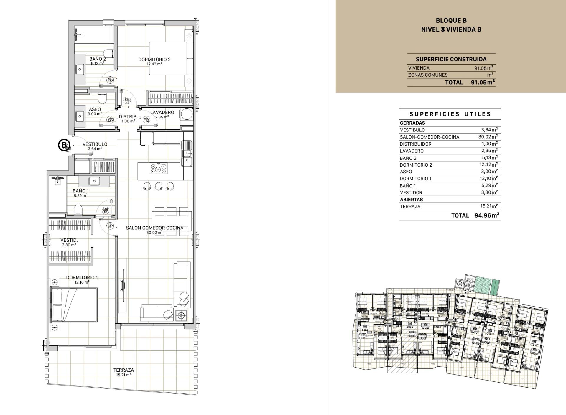 2 Bed, 2 Bath, ApartmentFor Sale, Fuengirola, Malaga