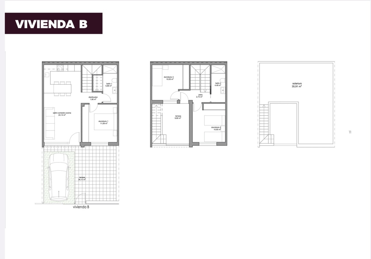 3 Bed, 2 Bath, HouseFor Sale, Pilar De La Horadada, Murcia