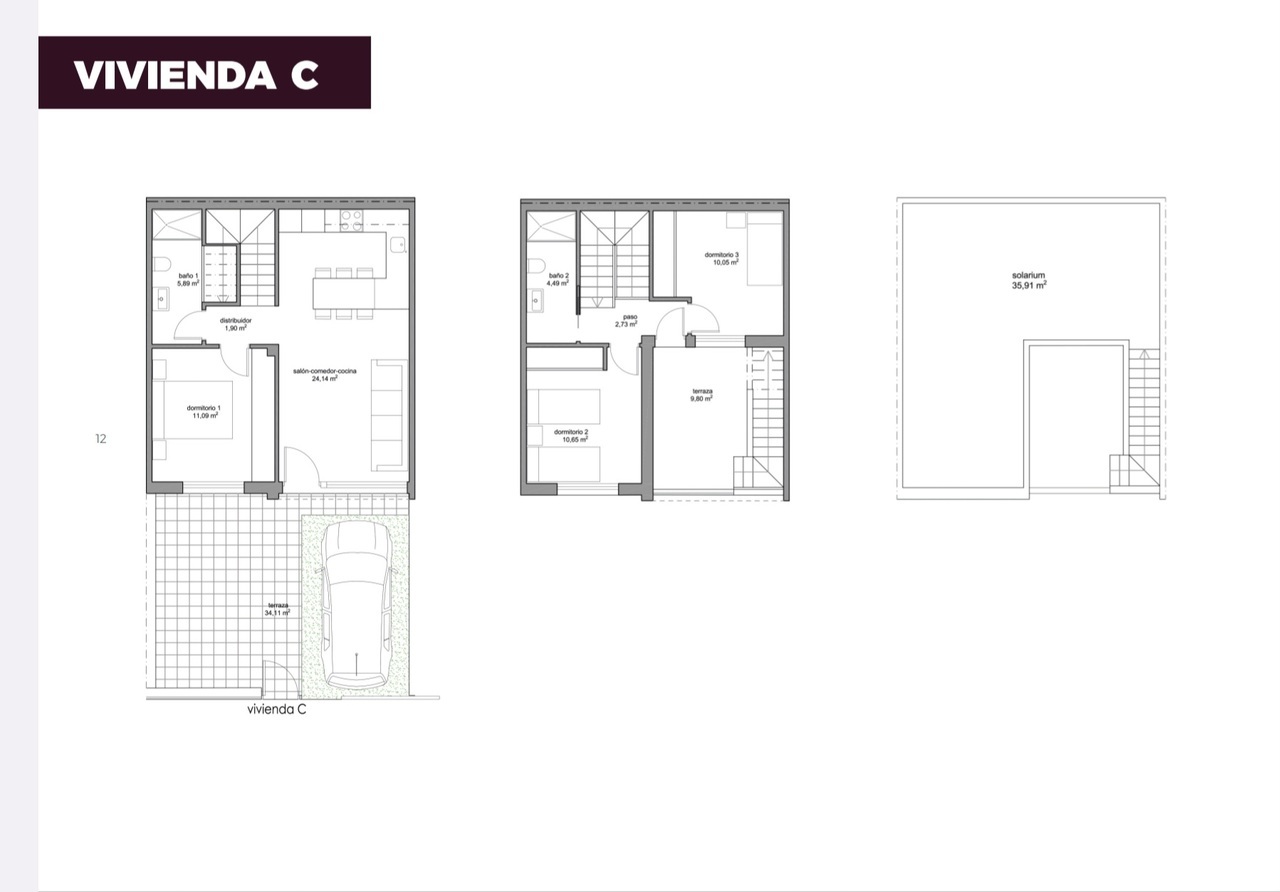 3 Bed, 2 Bath, HouseFor Sale, Pilar De La Horadada, Murcia