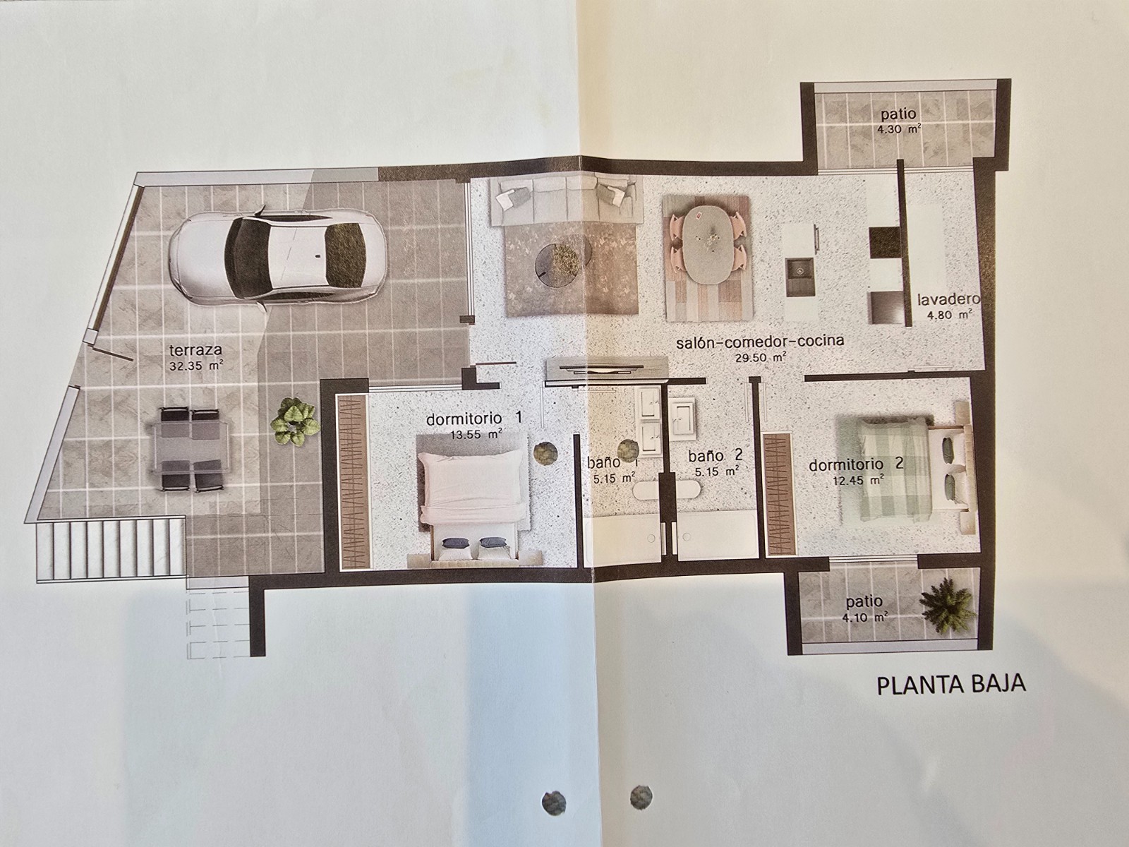 2 Bed, 2 Bath, ApartmentFor Sale, Pilar De La Horadada, Alicante