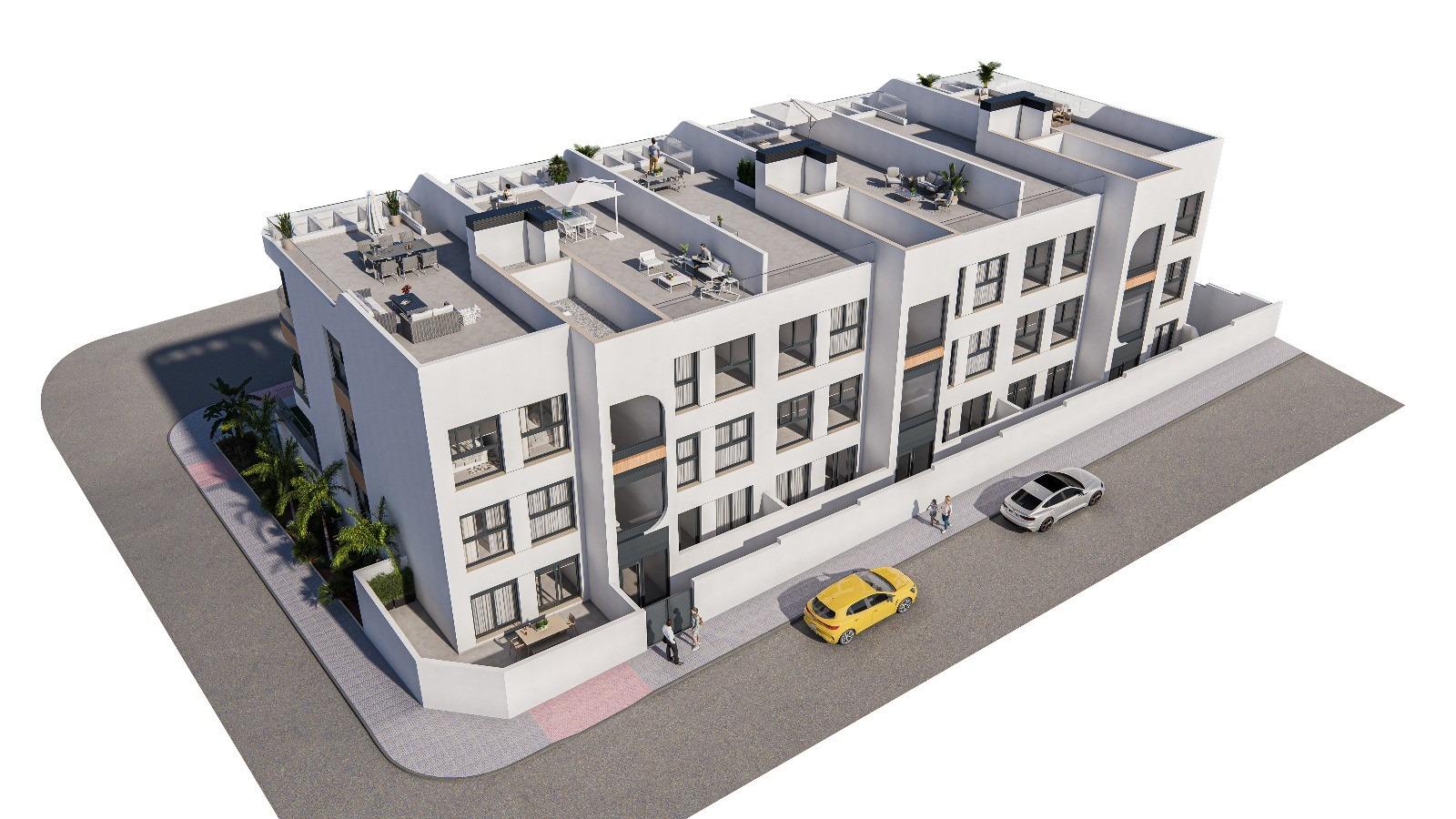 3 Bed, 2 Bath, ApartmentFor Sale, Benijofar, Alicante