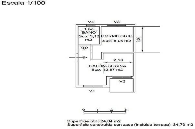 1 Bed, 1 Bath, ApartmentFor Sale, San Miguel de Salinas, Alicante