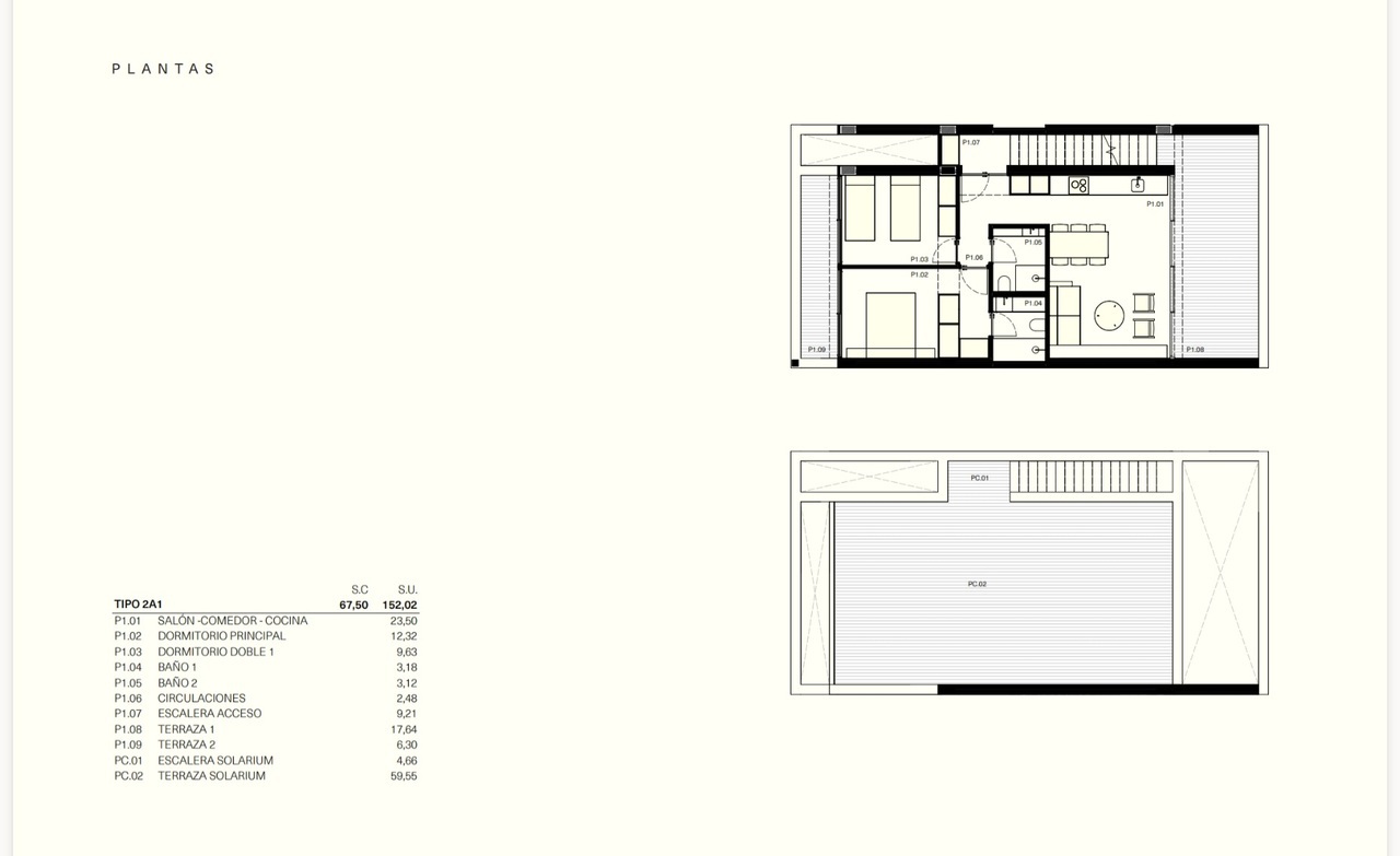 3 Bed, 2 Bath, ApartmentFor Sale, Los Altos, Alicante