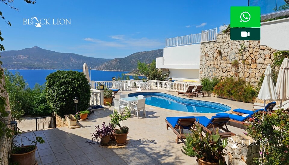 2 Bed, 2 Bath, ApartmentFor Sale, Kisla, Kalkan, Antalya