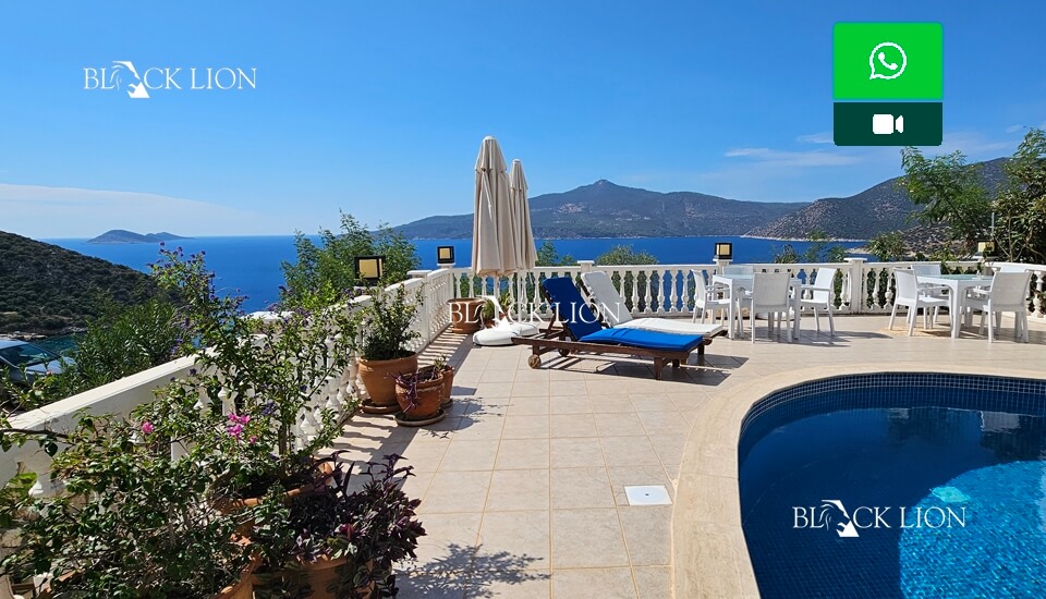 2 Bed, 2 Bath, ApartmentFor Sale, Kisla, Kalkan, Antalya