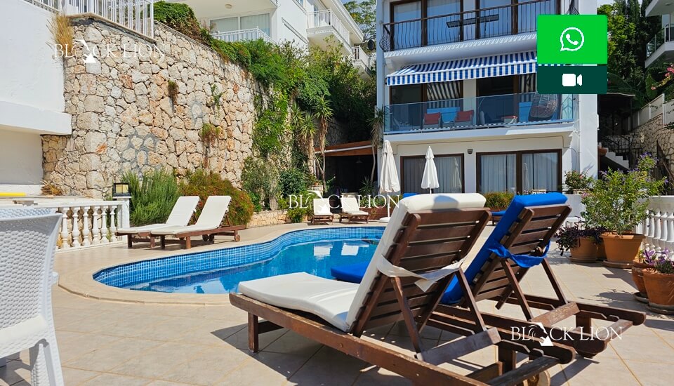 2 Bed, 2 Bath, ApartmentFor Sale, Kisla, Kalkan, Antalya