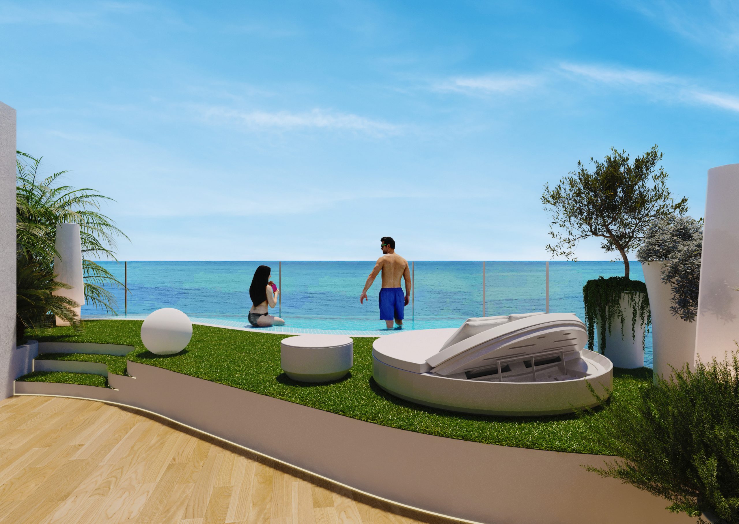 2 Bed, 2 Bath, ApartmentFor Sale, La Manga Del Mar Menor, Murcia