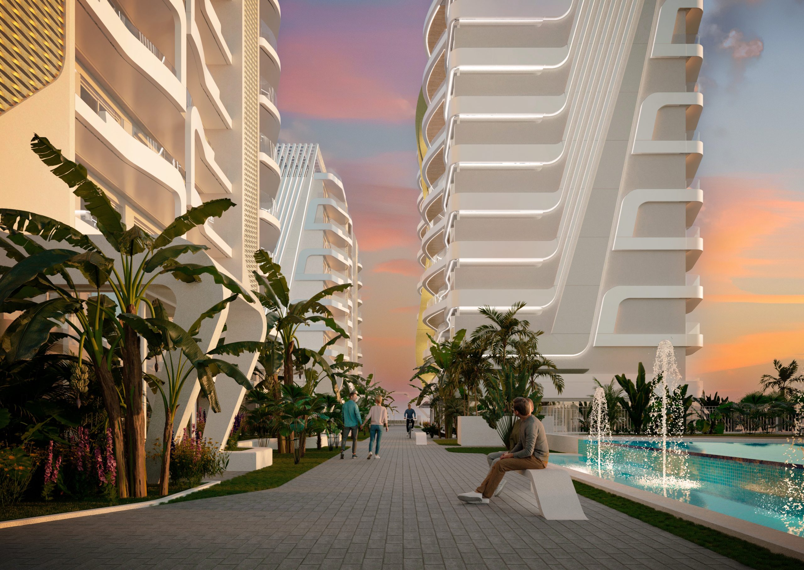 2 Bed, 2 Bath, ApartmentFor Sale, La Manga Del Mar Menor, Murcia