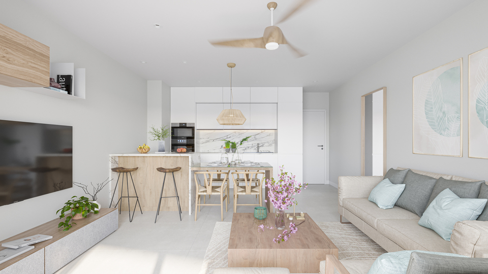 3 Bed, 2 Bath, ApartmentFor Sale, San Pedro Del Pinatar, Murcia