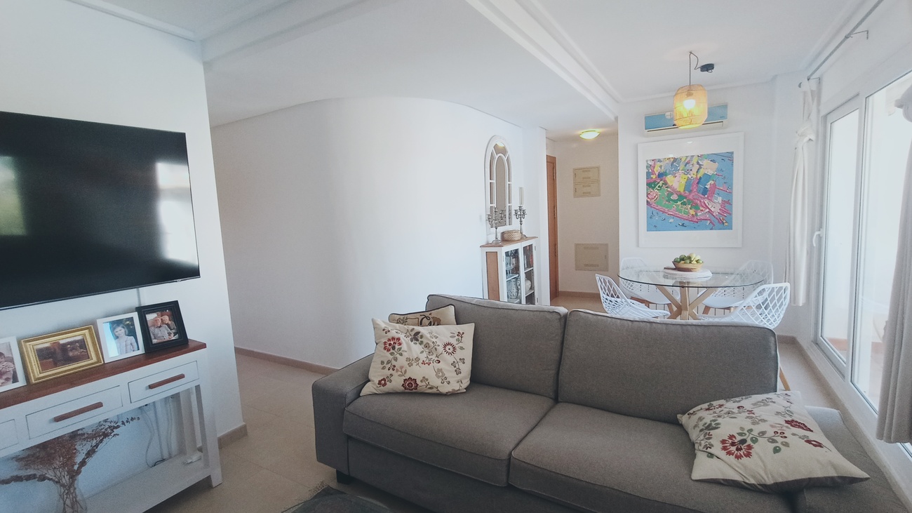 2 Bed, 1 Bath, ApartmentFor Sale, Hacienda Riqueleme, Murcia