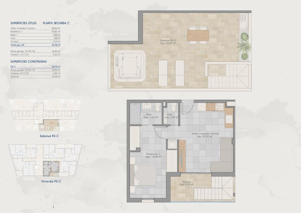 2 Bed, 2 Bath, ApartmentFor Sale, San Pedro Del Pinatar, Costa Calida