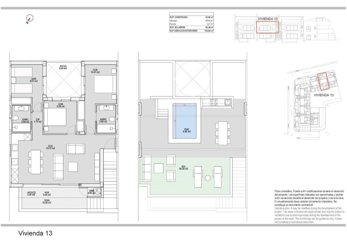 3 Bed, 2 Bath, HouseFor Sale, Pilar De La Horadada, Costa Blanca