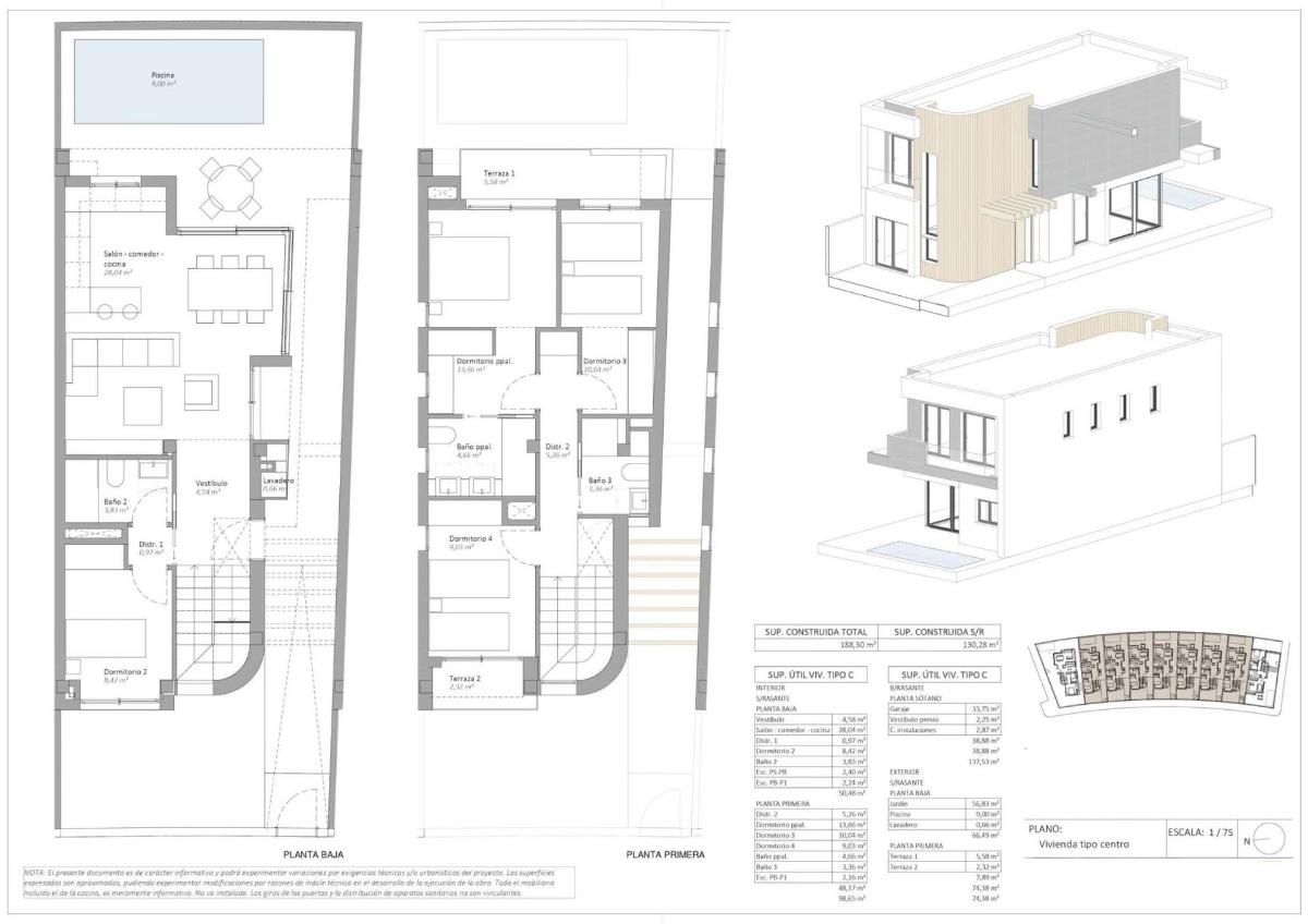 4 Bed, 3 Bath, HouseFor Sale, Aguilas, Costa Calida