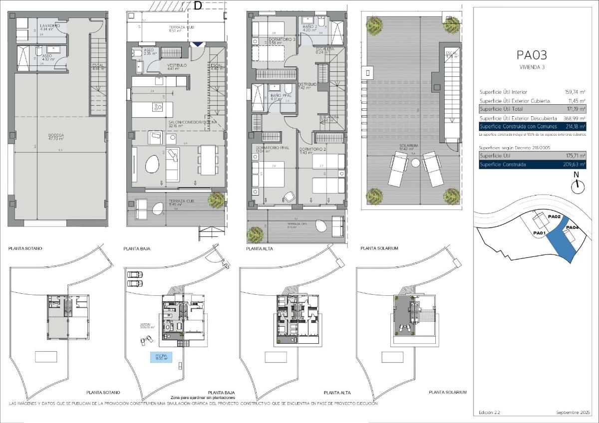 3 Bed, 3 Bath, HouseFor Sale, Benalmadena, Costa del Sol