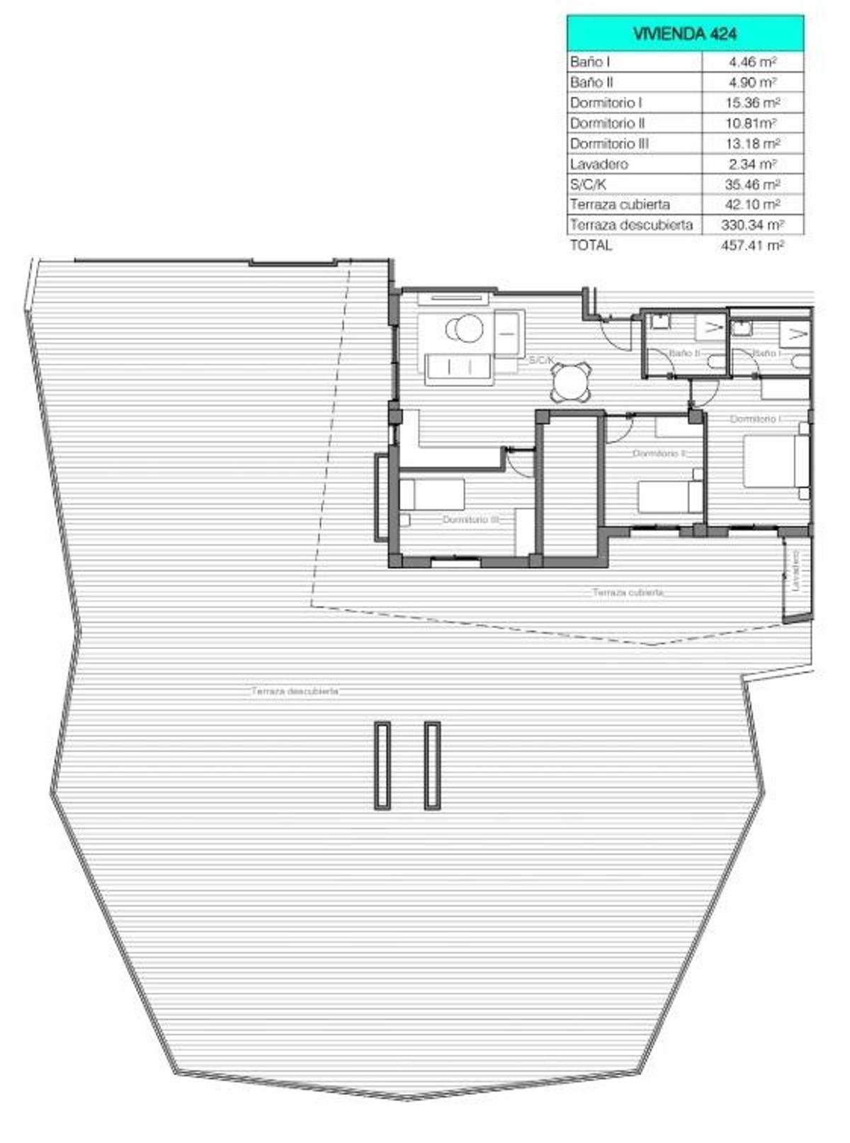 3 Bed, 2 Bath, ApartmentFor Sale, San Miguel de Salinas, Costa Blanca