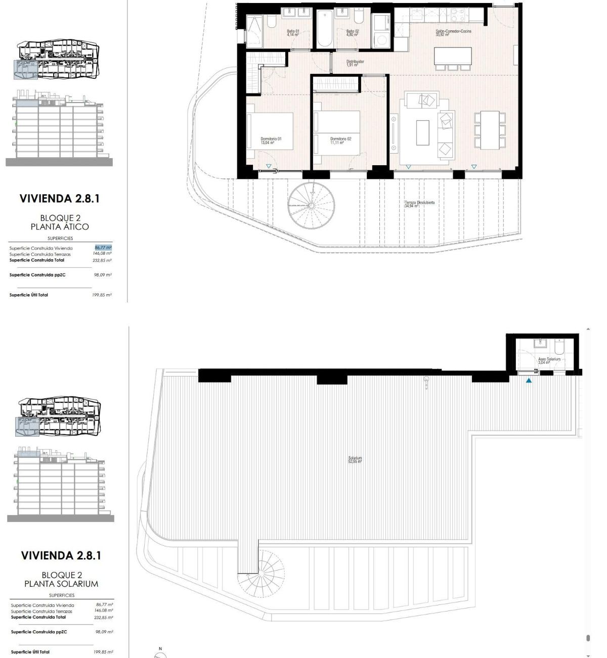 2 Bed, 2 Bath, ApartmentFor Sale, Villajoyosa, Costa Blanca