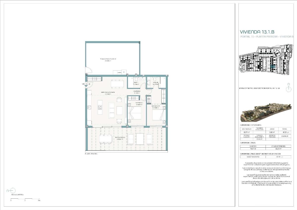2 Bed, 2 Bath, ApartmentFor Sale, Estepona, Costa del Sol