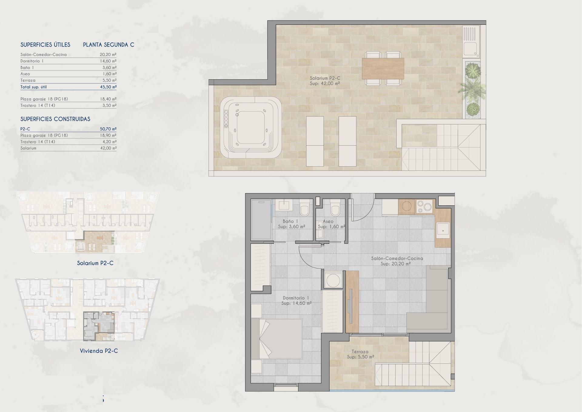 1 Bed, 1 Bath, ApartmentFor Sale, San Pedro Del Pinatar, Murcia