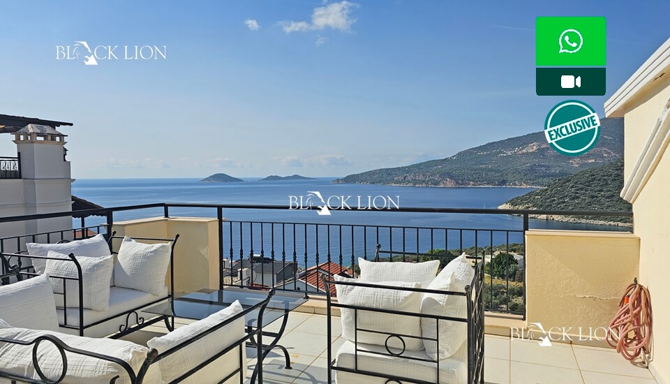 4 Bed, 4 Bath, HouseFor Sale, Kalamar, Kalkan, Antalya