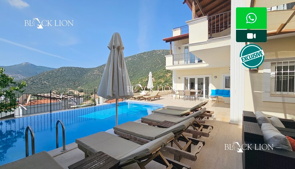 4 Bed, 4 Bath, HouseFor Sale, Kalamar, Kalkan, Antalya