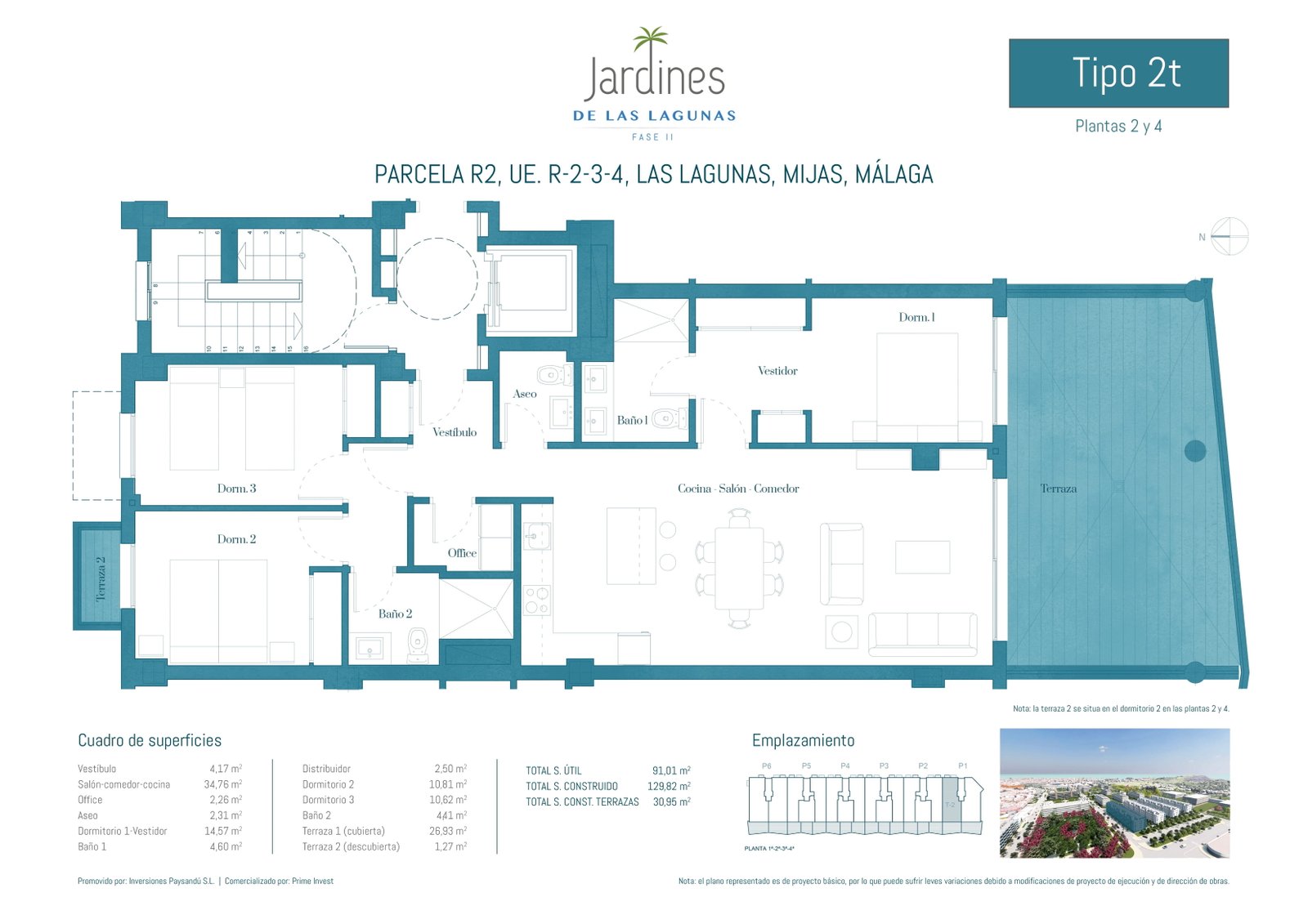 3 Bed, 2 Bath, ApartmentFor Sale, Fuengirola, Malaga