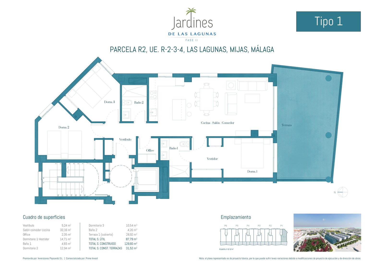 3 Bed, 2 Bath, ApartmentFor Sale, Fuengirola, Malaga