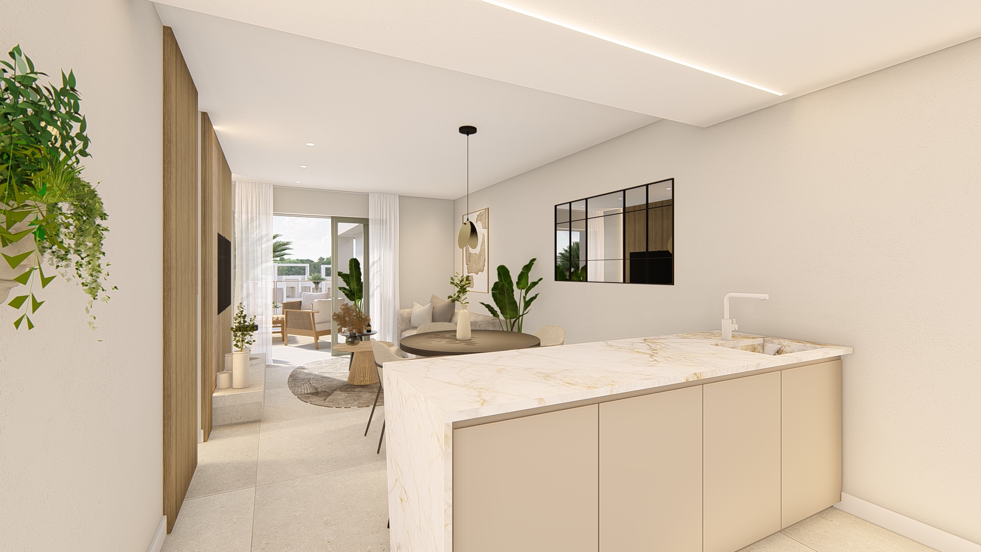 3 Bed, 2 Bath, ApartmentFor Sale, Los Alcazares, Murcia