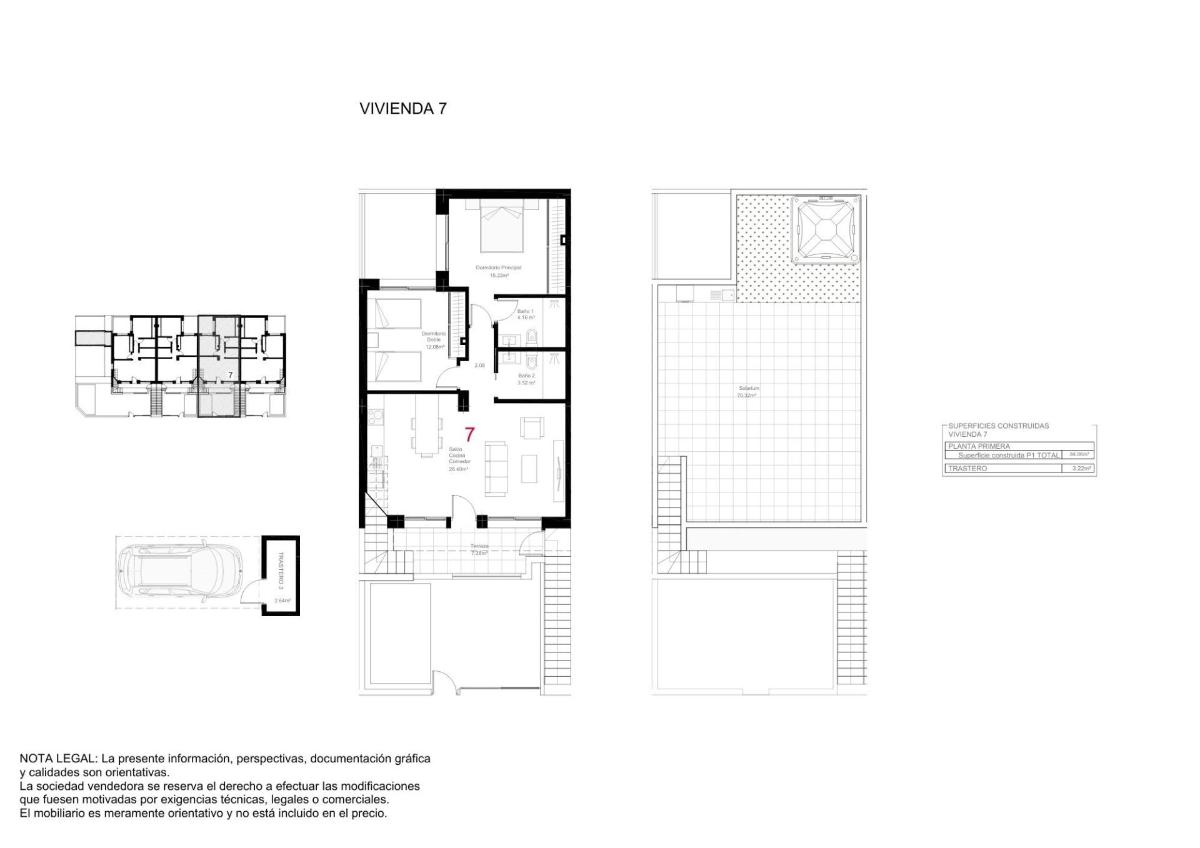 2 Bed, 2 Bath, HouseFor Sale, San Pedro Del Pinatar, Costa Calida