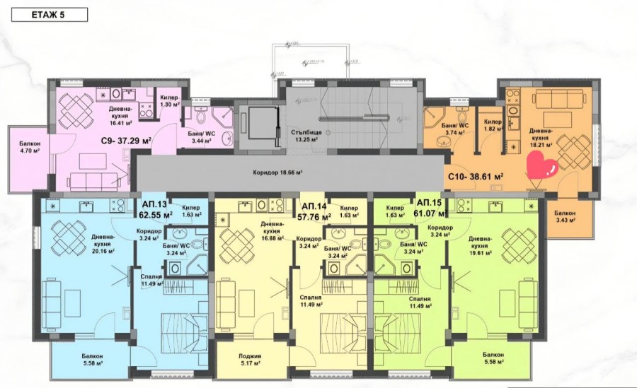 1 Bath, ApartmentFor Sale, Sunny Beach