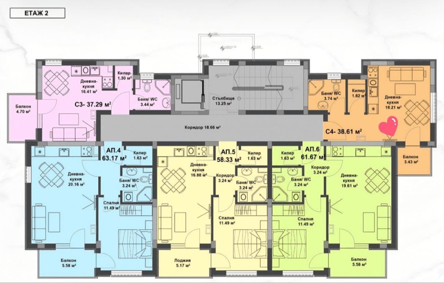 1 Bath, ApartmentFor Sale, Sunny Beach