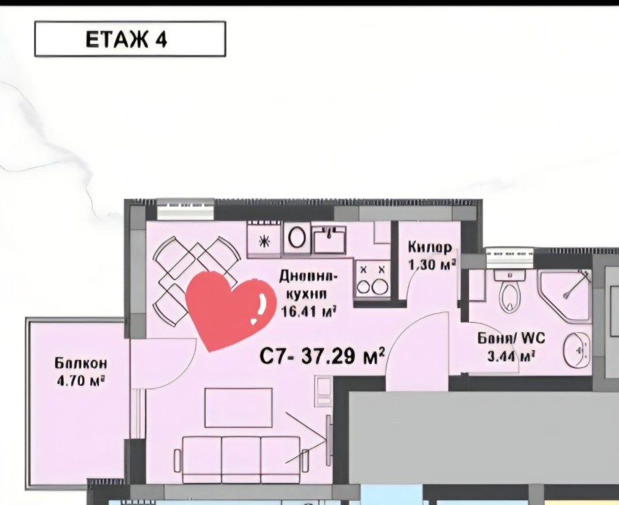 1 Bath, ApartmentFor Sale, Sunny Beach