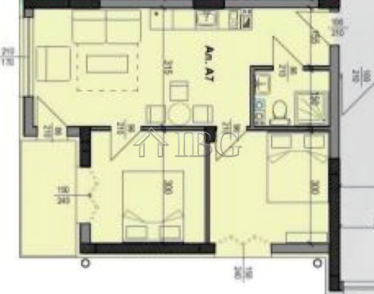 1 Bath, ApartmentFor Sale, La Mer Gold Residence, Nessebar