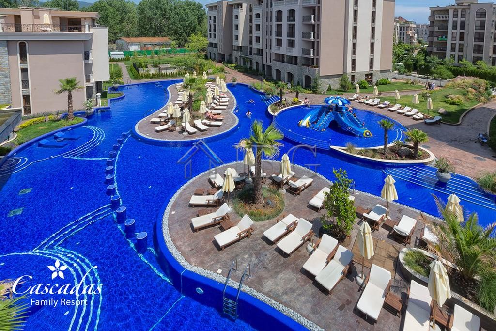 1 Bath, ApartmentFor Sale, Cascadas Family Resort, Sunny Beach