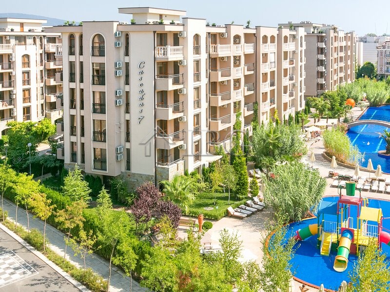1 Bath, ApartmentFor Sale, Cascadas Family Resort, Sunny Beach