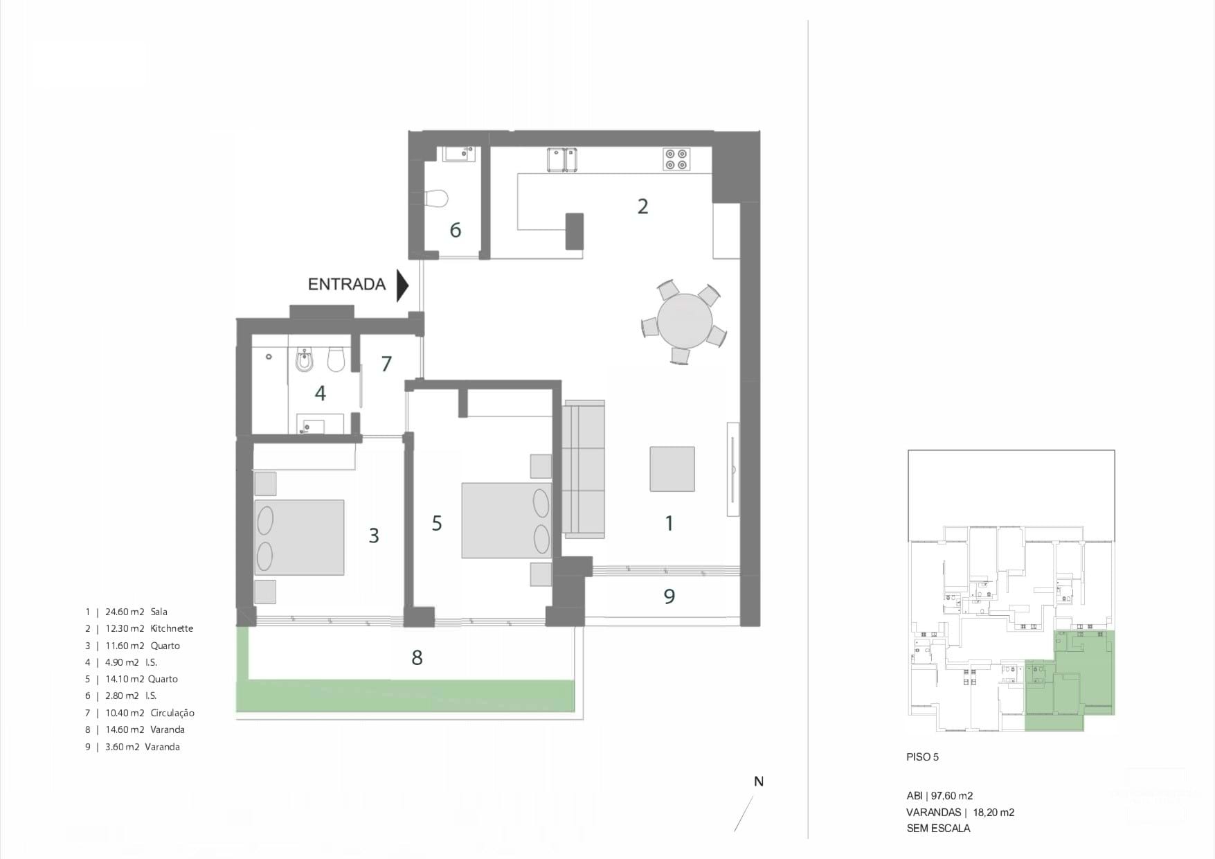 3 Bed, 2 Bath, ApartmentFor Sale, Lisboa, Lisboa, 1700-066