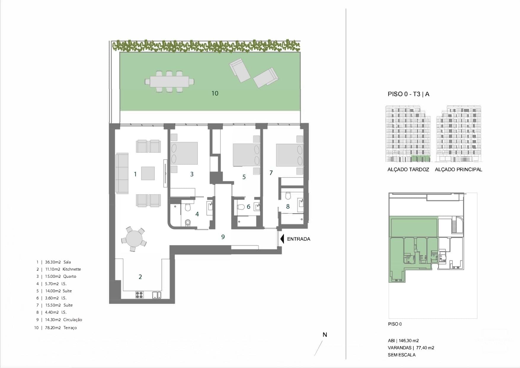 3 Bed, 2 Bath, ApartmentFor Sale, Lisboa, Lisboa, 1700-066